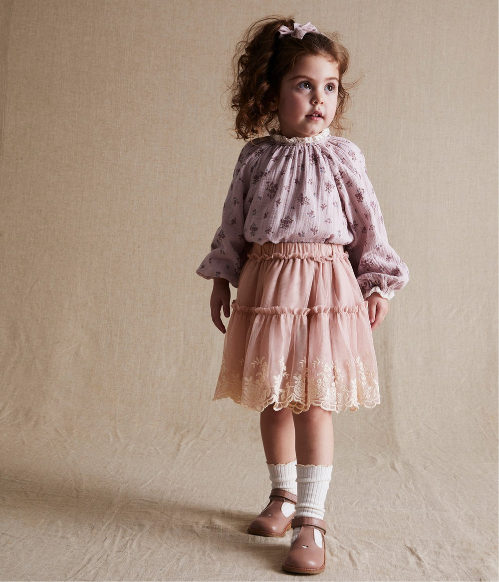 Childrens pink tulle skirt sale