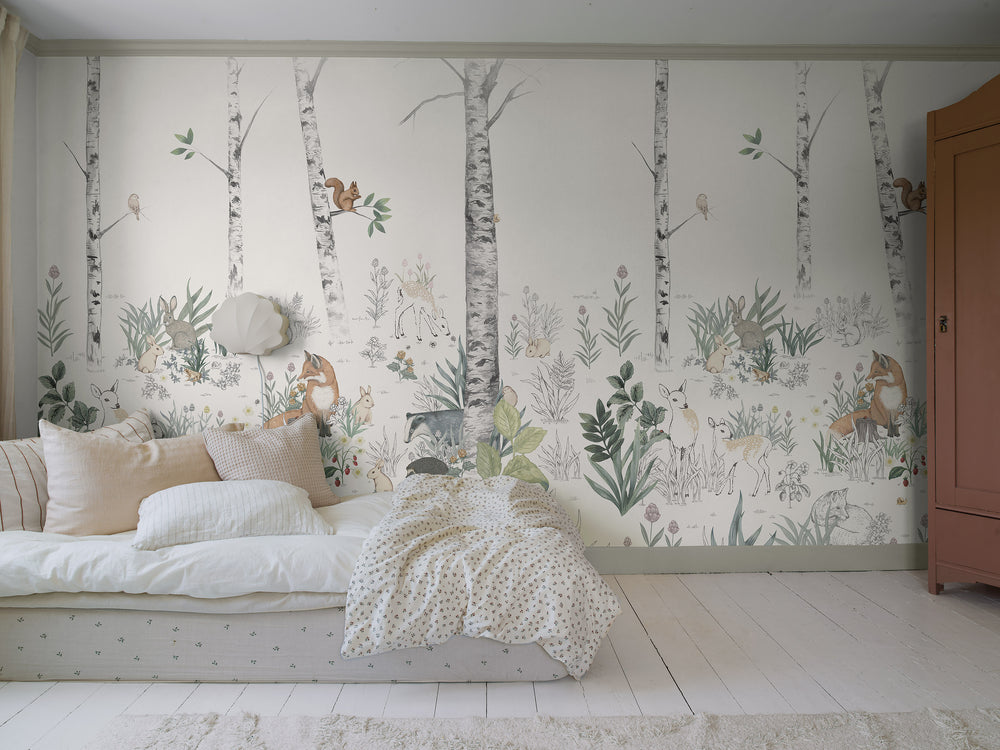 Newbie and Boråstapeter launch new wallpapers for children's